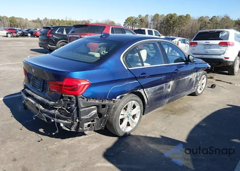 2017 BMW 330I xDrive из США, поврежденный, VIN WBA8D9G34HNU66120